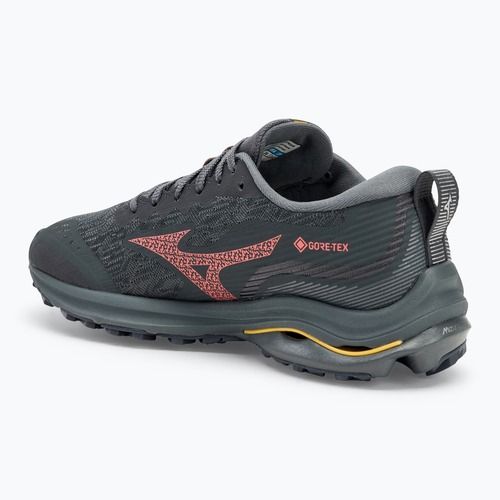 Női futócipő Mizuno Wave Rider GTX ébenfekete/ dubarry/ citrus