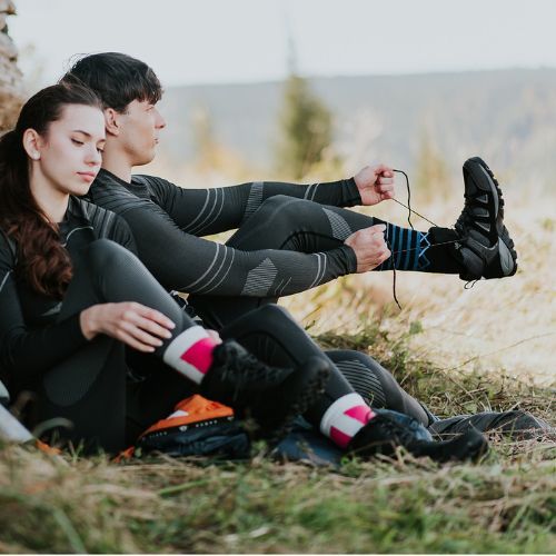 Férfi túracipő KADVA Traver Low WaterProof fekete