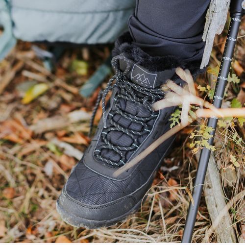 Női hócsizma KADVA Rava Mid WaterProof 3M Thinsulate fekete