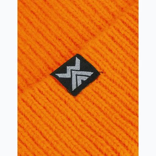 WOOLCANO Merino téli sapka HAT0440 narancssárga