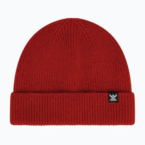 WOOLCANO Merino téli sapka HAT0440 piros