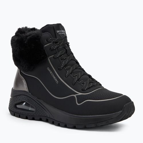 Női cipő SKECHERS Uno Rugged Fall Shimmer black/metallic