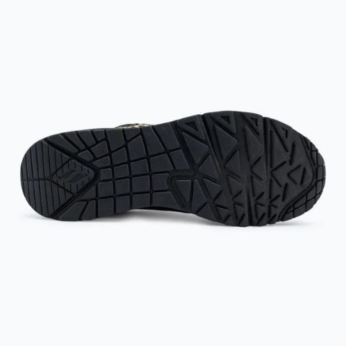 Női cipő SKECHERS JGoldcrown Uno Golden Heart black/multicolor metallic