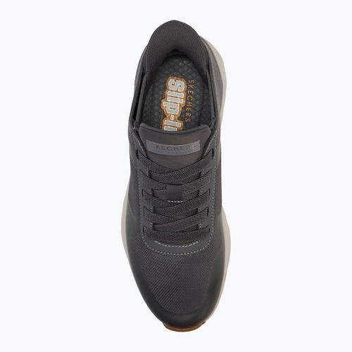 Férfi cipő SKECHERS Uno Tres-Air Necessairy Comfort charcoal
