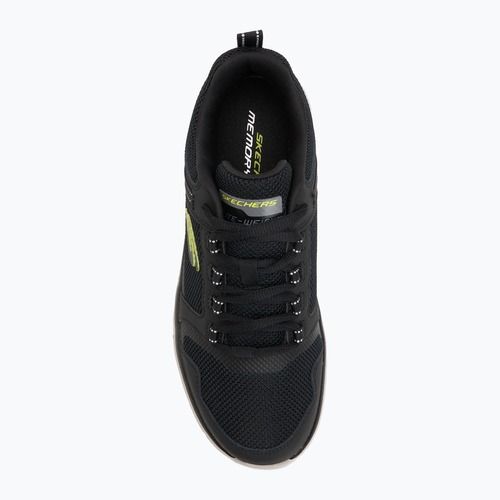 Férfi cipő SKECHERS Track Knockhill black/lime