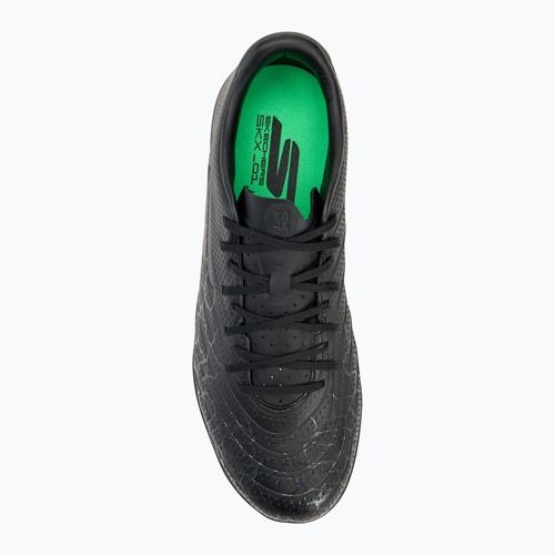 Férfi futballcipő Skechers SKX Academy Gold 1.5 TF fekete/ezüst