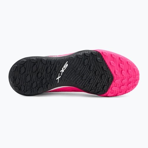 Skechers Razor Gold 1.5 TF gyermek focicipő fekete/rózsaszín