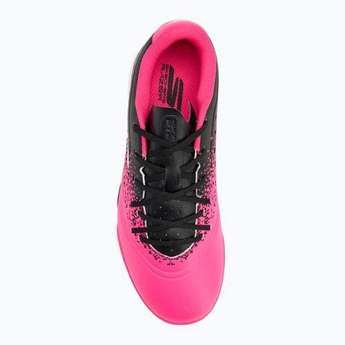 Skechers Razor Gold 1.5 TF gyermek focicipő fekete/rózsaszín