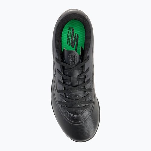 Skechers Razor Gold 1.5 TF fekete/ezüst gyermek focicipő