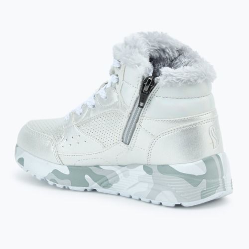 Gyerekcipő SKECHERS Uno Lite Camo Dazzle silver/grey