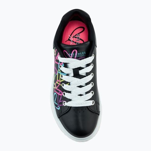 Gyerekcipő SKECHERS Hi Ridge Heart Takeover black/multicolor