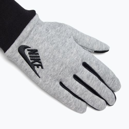 Férfi futókesztyű Nike Club Fleece 2.0 grey heather/black/black
