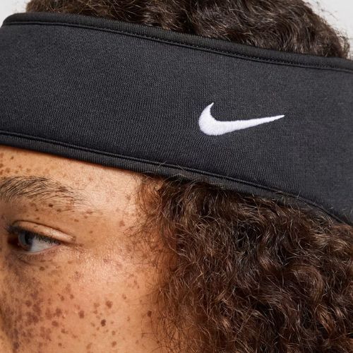 Női fejpánt Nike Phoenix Fleece black/black/white