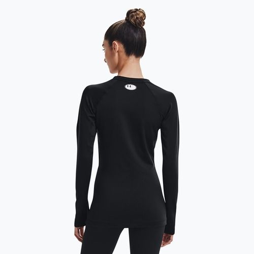 Női Under Armour Authentics CG Crew fekete/fehér hosszú ujjú női ruha