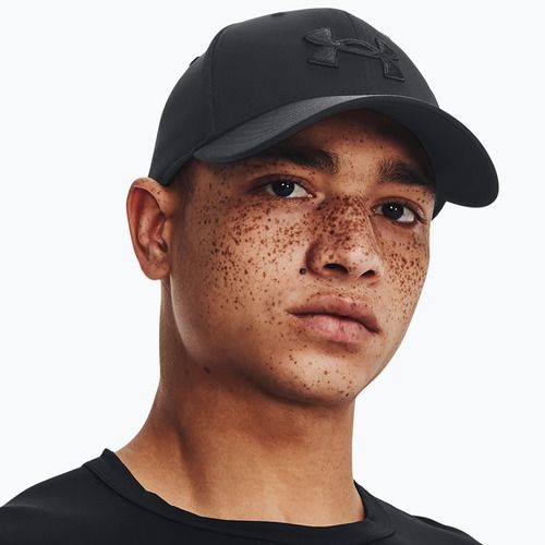 Férfi baseballsapka Under Armour Blitzing Adj black/black