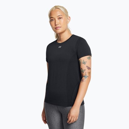 Under Armour női edzőpóló Vanish Seamless Loose fekete/antracit/fehér