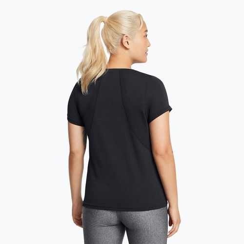 Under Armour női edzőpóló Vanish Seamless Loose fekete/antracit/fehér