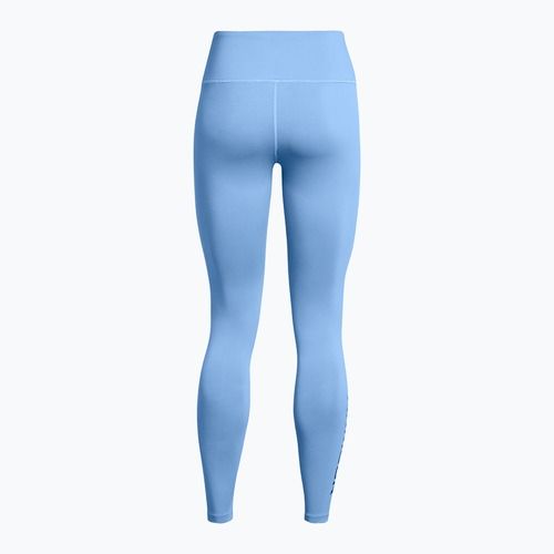 Under Armour Campus Graphic női edző leggings horizon kék/tech kék/fehér