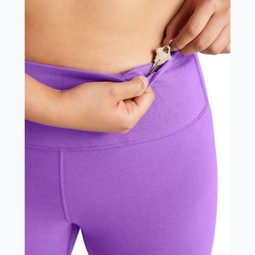Under Armour Campus Graphic női edző leggings pazar/só lila/fekete