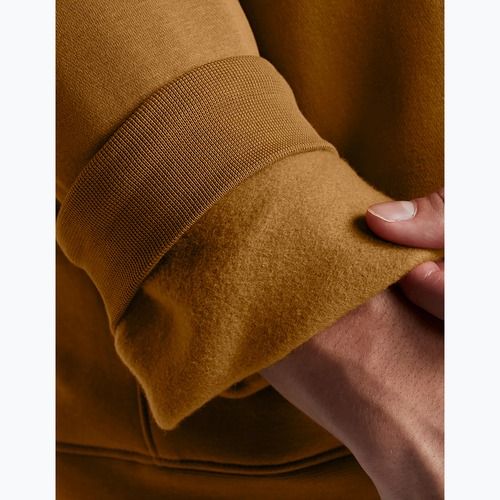 Férfi pulóver Under Armour Project Rock Icon Fleece Hoodie yellow ochre/silt