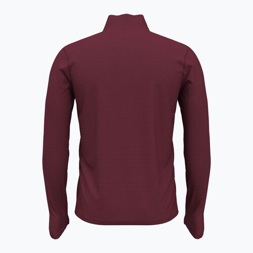 Férfi futópulóver Under Armour Vanish CW 1/4 Zip cardinal/reflective