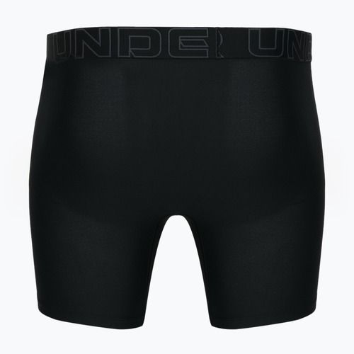 Under Armour Perf Tech 6in férfi boxeralsó 3 pár fekete