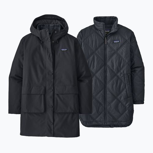 Női 3in1 dzseki Patagonia Pine Bank 3-in-1 Parka pitch blue
