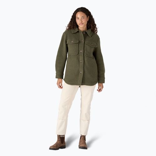 Női dzseki Patagonia Retro Pile Shacket pine needle green