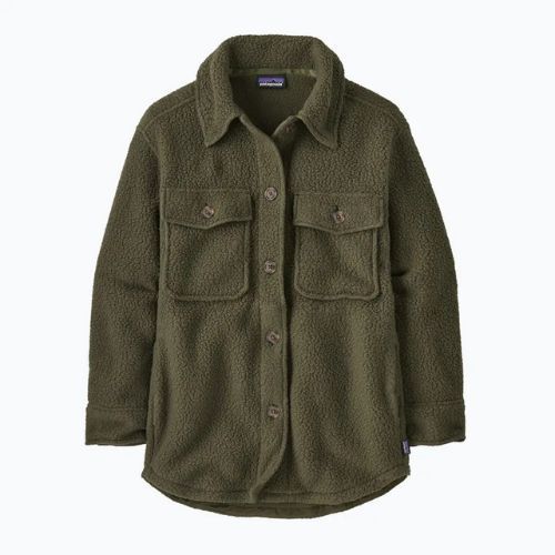 Női dzseki Patagonia Retro Pile Shacket pine needle green
