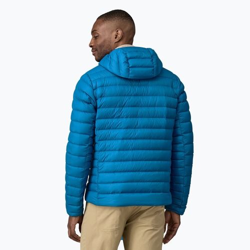 Férfi pehelykabát Patagonia Down Sweater Hoody endless blue