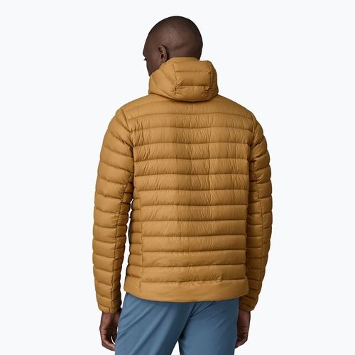 Férfi pehelykabát Patagonia Down Sweater Hoody rapotor brown