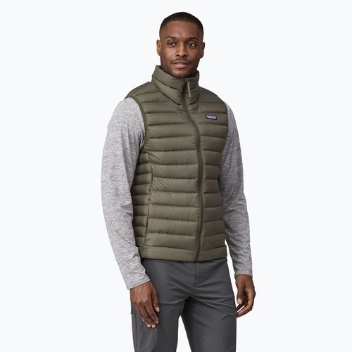 Férfi mellény Patagonia Down Sweater pine needle green