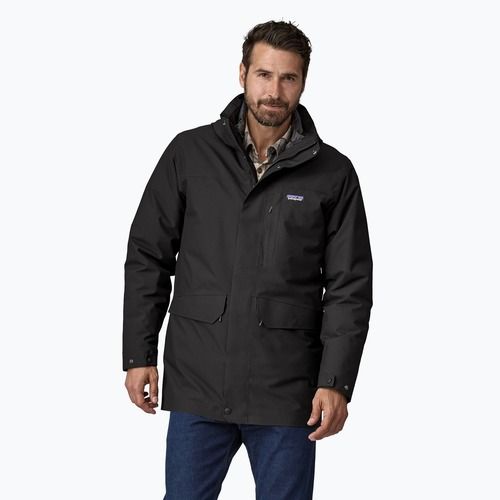 Férfi 3in1 dzseki Patagonia Tres 3-in-1 Parka black