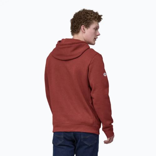 Patagonia Fitz Roy Icon Uprisal Hoody mangrove piros