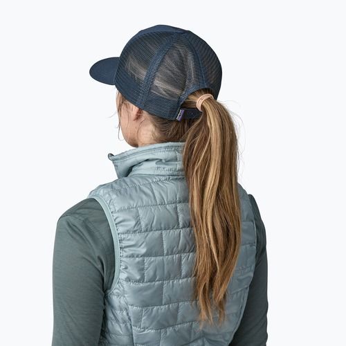 Patagonia P-6 Logo Trucker tengerészsapka navy sapka