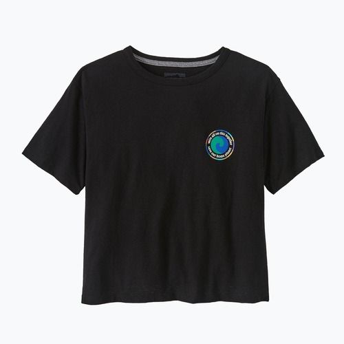 Női Patagonia Unity Fitz Easy Cut T-shirt Responsibili tinta fekete