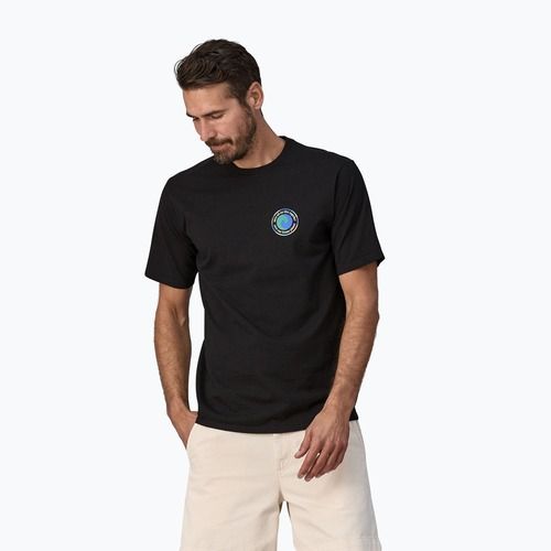 Patagonia férfi Unity Fitz Responsibili tintás fekete póló