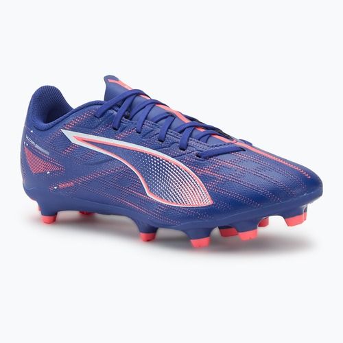 PUMA Ultra 5 Play FG/AG lapis lazuli/puma fehér/sunset gloe futballcipő