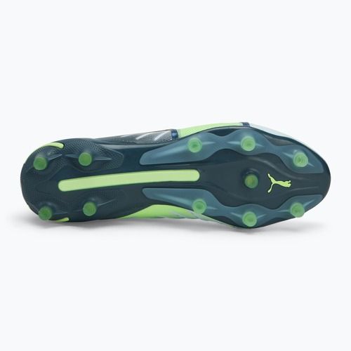 PUMA King Ultimate FG/AG fagyos harmat/szédítő alma futballcipő
