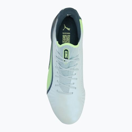 PUMA King Ultimate FG/AG fagyos harmat/szédítő alma futballcipő