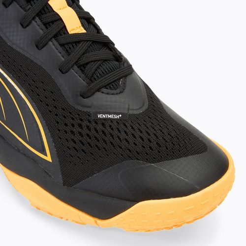 PUMA Solarstrike III beltéri sportcipő puma fekete/napsugár/puma fehér