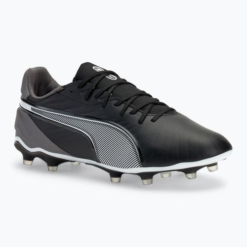 PUMA King Match FG/AG labdarúgócipő puma fekete/puma fehér/hideg sötétszürke