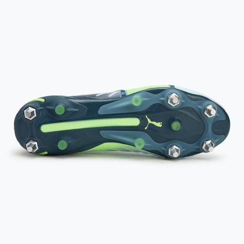 PUMA King Ultimate MxSG férfi futballcipő fagyott harmat/szeszes alma