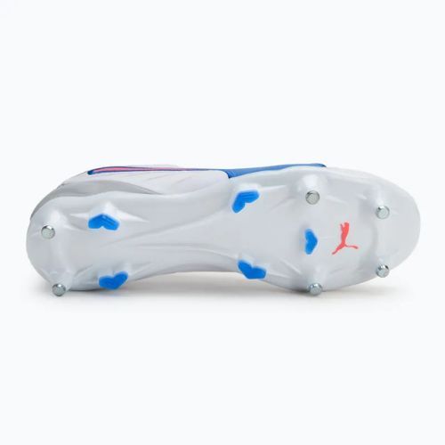 PUMA King Pro MxSG férfi futballcipő puma fehér/kékmáz/szürke/szürke/szürkésbarna/szürkésbarna