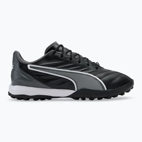 PUMA King Pro TT labdarúgócipő puma fekete/puma fehér/hideg sötétszürke