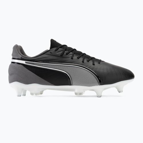 PUMA King Match MxSG férfi futballcipő puma fekete/puma fehér/hideg sötétszürke