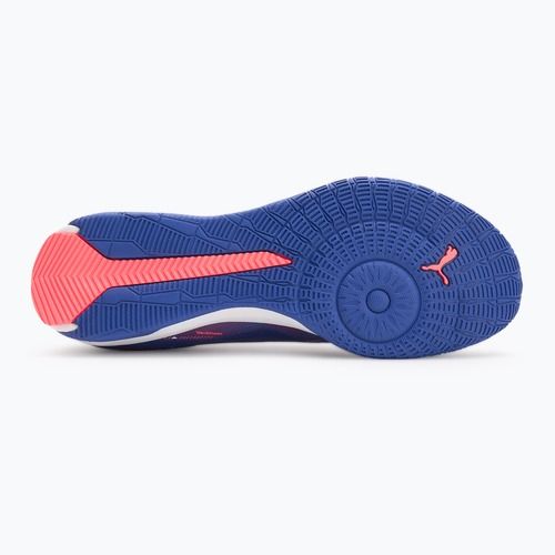 PUMA Ultra 5 Match IT lapis lazuli/puma fehér/sunset glow futballcipő