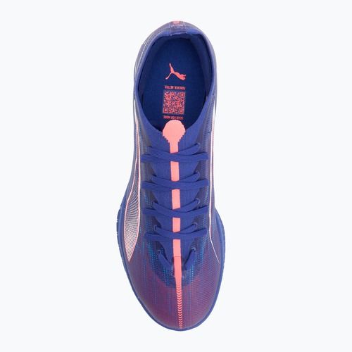 PUMA Ultra 5 Match IT lapis lazuli/puma fehér/sunset glow futballcipő