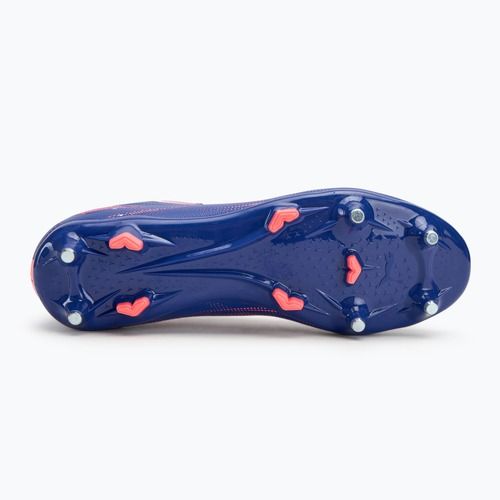 PUMA Ultra 5 Play MxSG lápisz lazuli/puma fehér/naplemente izzó futballcipő