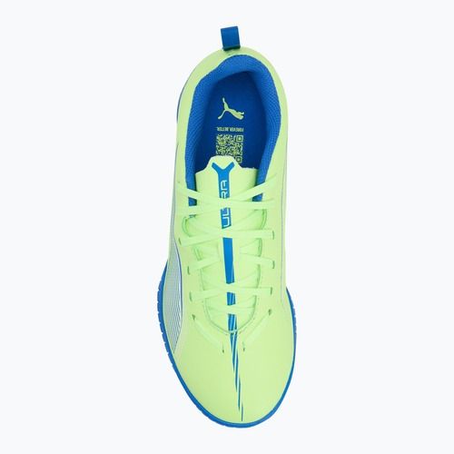 PUMA Ultra 5 Play TT Jr pezsgőalma/puma fehér gyermek futballcipő